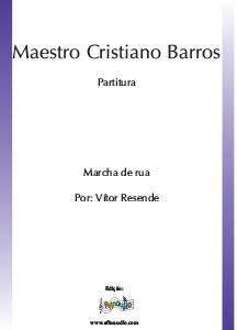 Maestro Cristiano Barros