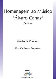 Homenagem ao Musico "Álvaro Canas"